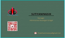 Manager Adm keu dan legal project