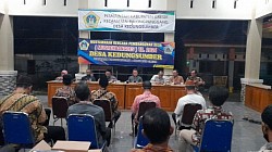 Sosialisasi di desa kedungsumber.balongpanggang